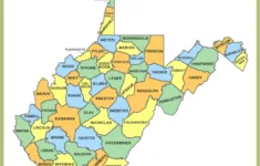 West Virginia County Map [Map Of Wv Counties And Cities] for Map Of Boone County West Virginia