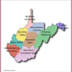 West Virginia County Map [Map Of Wv Counties And Cities] Intended For West Virginia By County Map