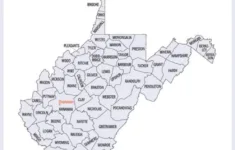 West Virginia County Map [Map Of Wv Counties And Cities] within Map Of West Virginia With Counties And Cities