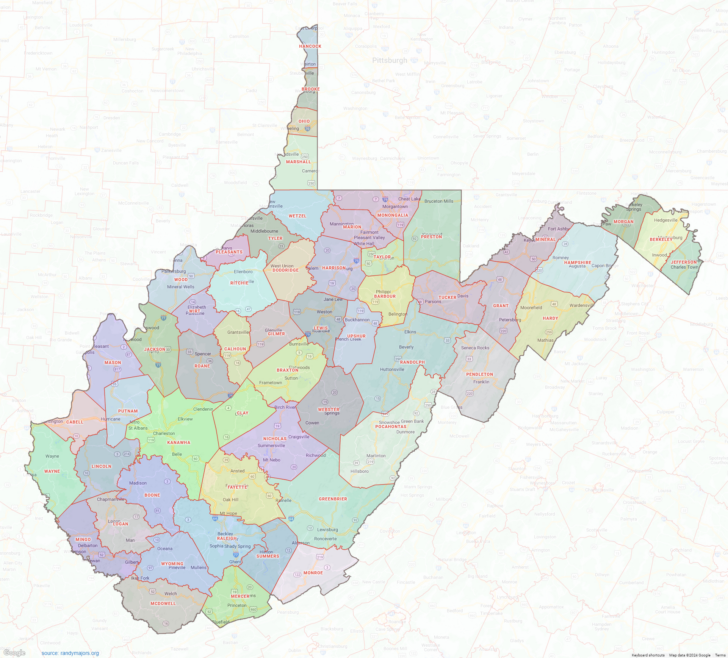 Wayne County West Virginia Map