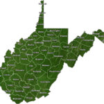 West Virginia County Map   Us County Maps Inside Simple Map Of West Virginia