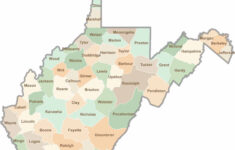 West Virginia County Map - Us County Maps intended for Map of Boone County West Virginia