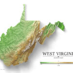 West Virginia Elevation Map : R/Westvirginia Inside Topo Map Of West Virginia