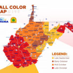 West Virginia Fall Foliage Map 2017   West Virginia Explorer With Regard To West Virginia Leaf Peeping Map