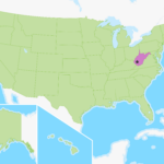 West Virginia | Free Study Maps In West Virginia On The Us Map