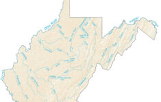 West Virginia Lakes And Rivers Map - Gis Geography pertaining to Elk River West Virginia Map