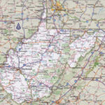 West Virginia Road Map   Ontheworldmap Within Detailed Road Map Of West Virginia