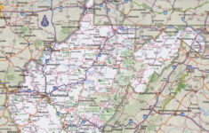 West Virginia Road Map - Ontheworldmap within Detailed Road Map Of West Virginia