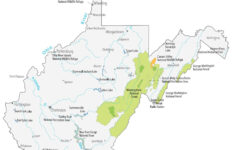 West Virginia State Map - Places And Landmarks - Gis Geography inside West Virginia Eastern Panhandle Map