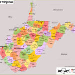West Virginia State Map | Usa | Maps Of West Virginia (Wv) Intended For Printable Map Of West Virginia