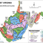 West Virginia Watersheds Regarding River Map Of West Virginia
