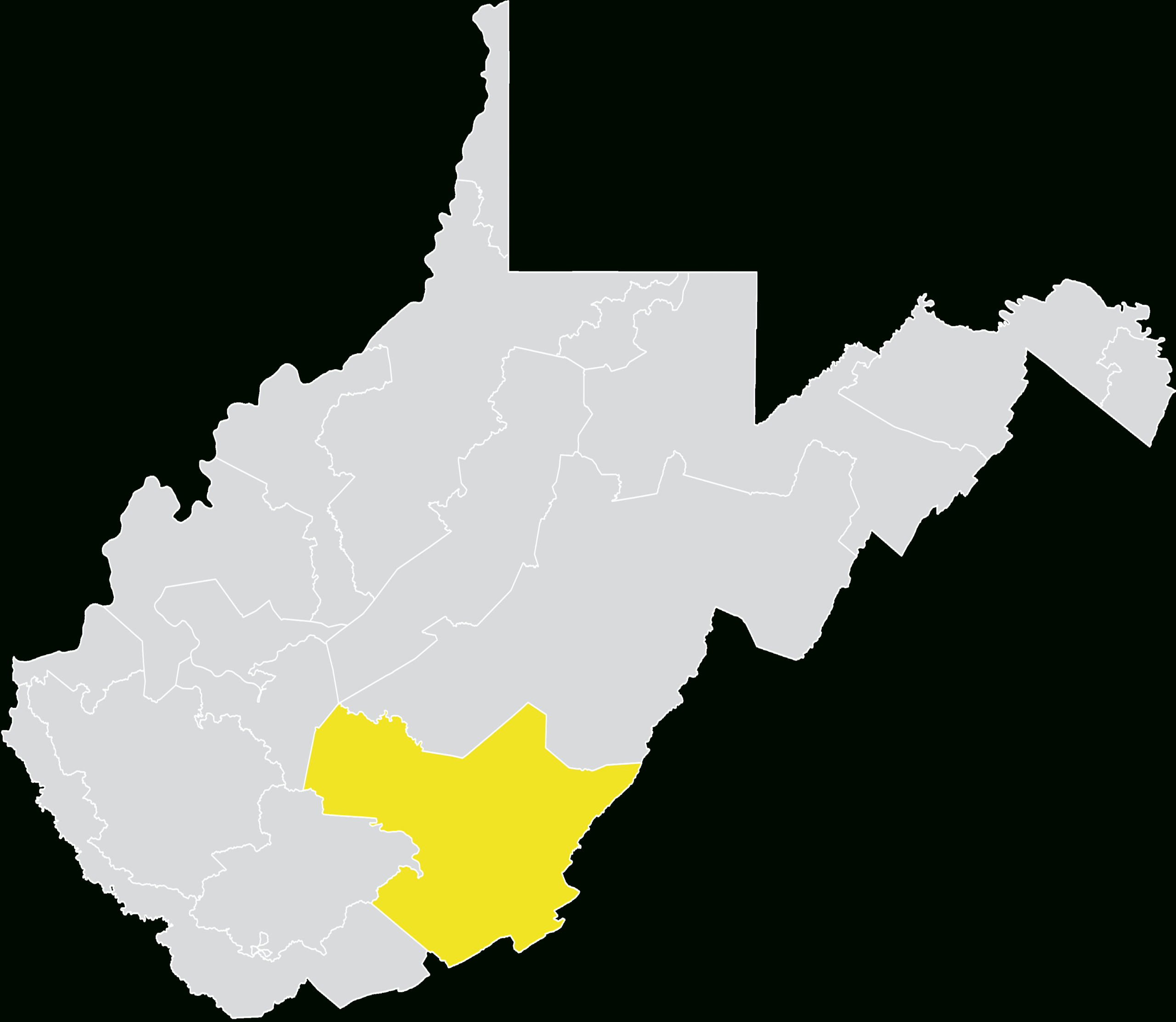 West Virginia&amp;#039;S 10Th Senate District - Wikipedia regarding West Virginia State Senate District Map