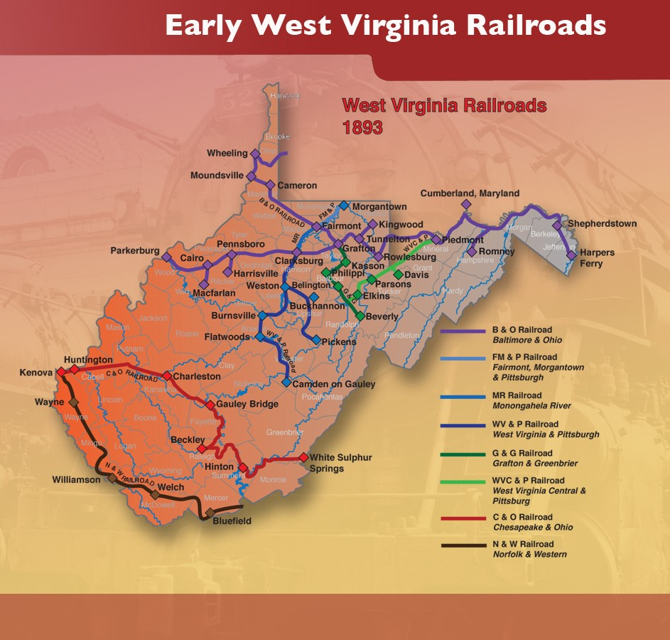 Where Does West Virginia&amp;#039;S Coal Go? A Global History - Expatalachians in Coal Mines in West Virginia Map