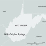 White Sulphur Springs | West Virginia, Population, Map, & Facts With White Sulphur Springs West Virginia Map