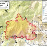 Wildfire Updates : Latest Maps Showing Area Of Fires In Nelson With Regard To Fires In Virginia Map
