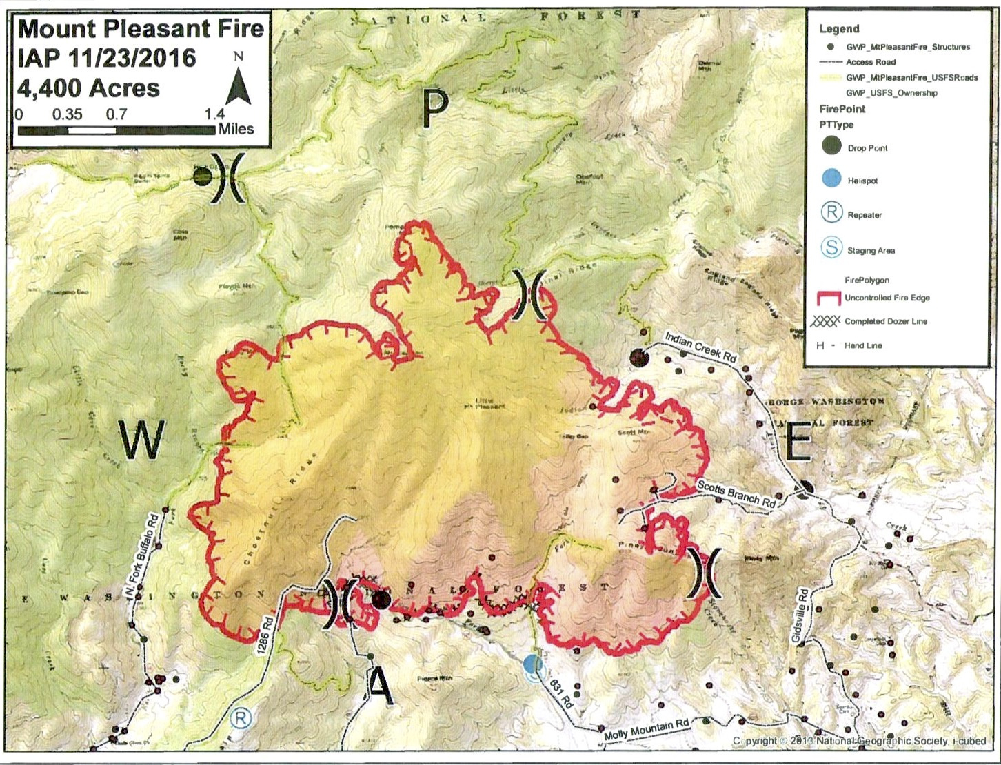 Wildfire Updates : Latest Maps Showing Area Of Fires In Nelson with regard to Fires in Virginia Map