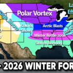 Winter 2025 2026 Weather Forecast: What To Expect Across The U.s. Intended For Snow Predictions For Virginia 2026 Map