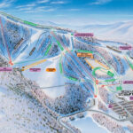 Winterplace Ski Resort Trail Map • Piste Map • Panoramic Mountain Map Within West Virginia Ski Resorts Map
