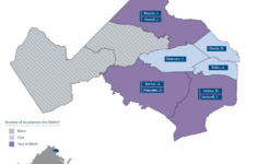Without Regard To Incumbency inside Virginia State Senate Districts Map