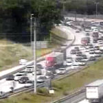 Woman Dead In I 66 Crash That Snarled Traffic For Hours   Wtop News With Regard To Fatal Car Accident On Route 66 Virginia Map