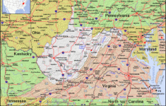 Wv · West Virginia · Public Domain Mapspat, The Free, Open pertaining to Virginia and West Virginia Map