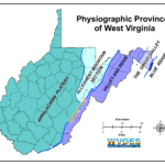 Wvges::wv Physiographic Provinces In Blue Ridge Mountains West Virginia Map