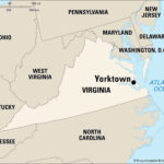 Yorktown | Revolutionary War, Battle, Map, & Facts | Britannica Throughout Yorktown Virginia On A Map